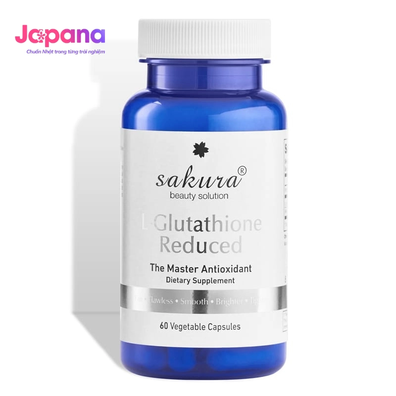 Viên Uống Trắng Da Sakura L-Glutathione Reduced (60 Viên)