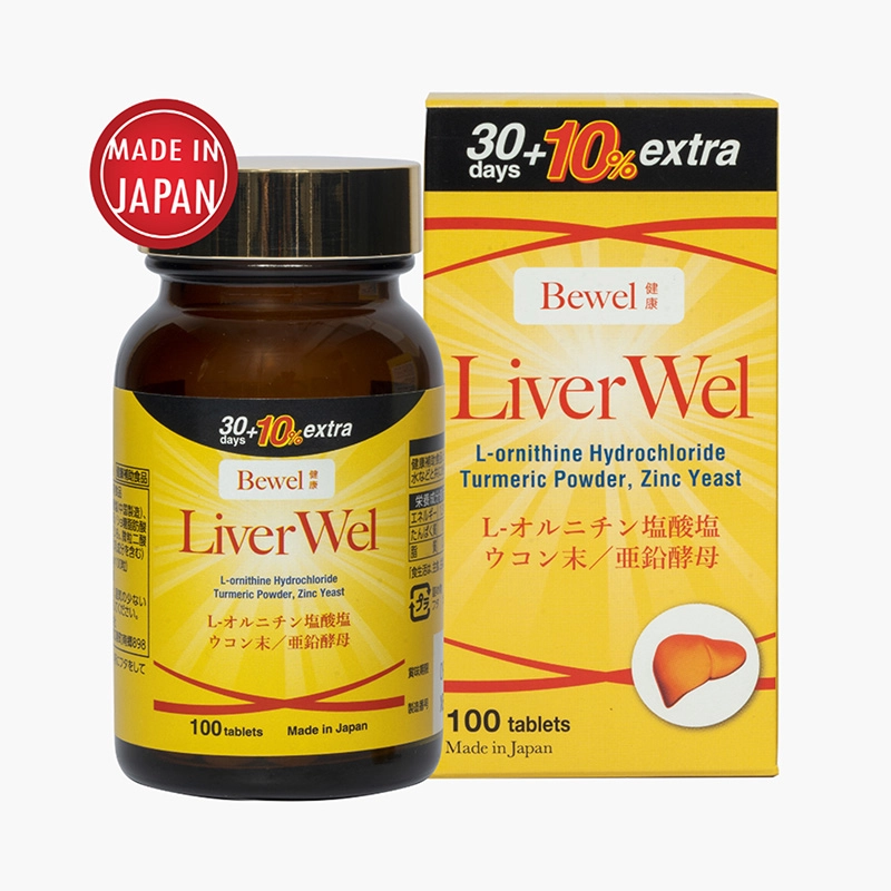 Viên uống bồi bổ, giải độc gan Waki Bewel Liverwel