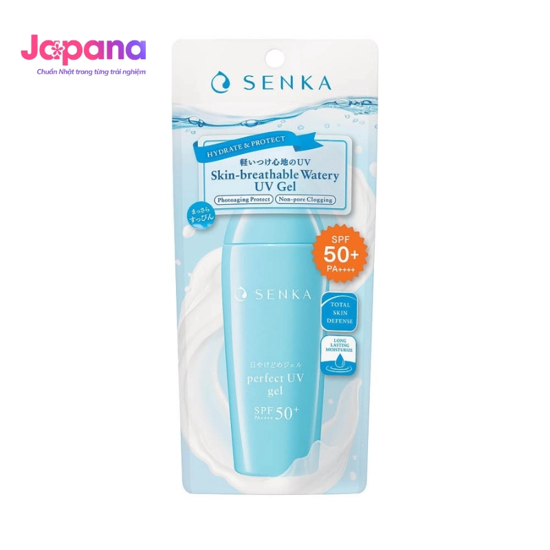 Gel sữa chống nắng Senka Perfect UV Gel SPF50+/PA++++