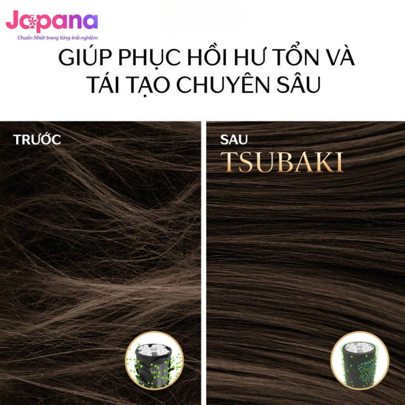 Mặt nạ tóc cao cấp phục hồi hư tổn Shiseido Tsubaki Premium Repair 180g
