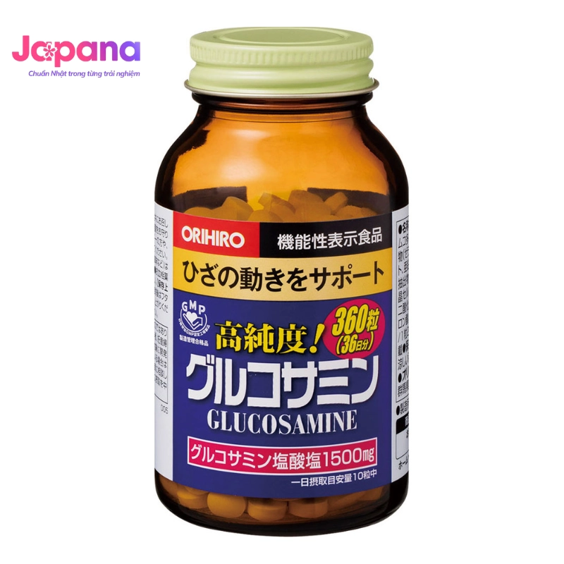 Viên uống bổ xương khớp Orihiro Glucosamine 360 viên