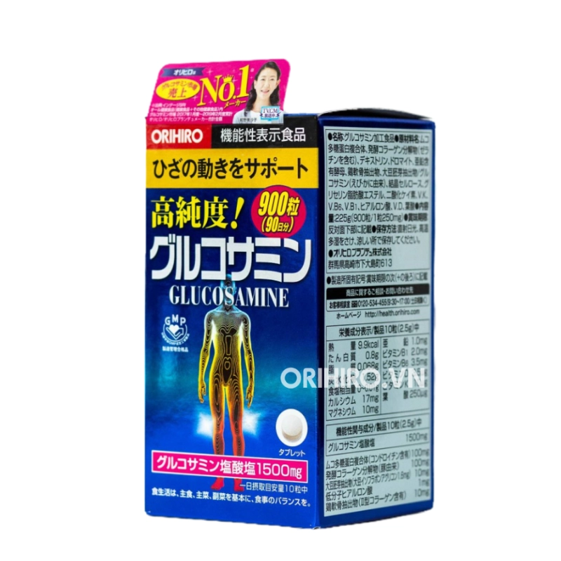 Viên uống bổ xương khớp Orihiro Glucosamine 900 viên