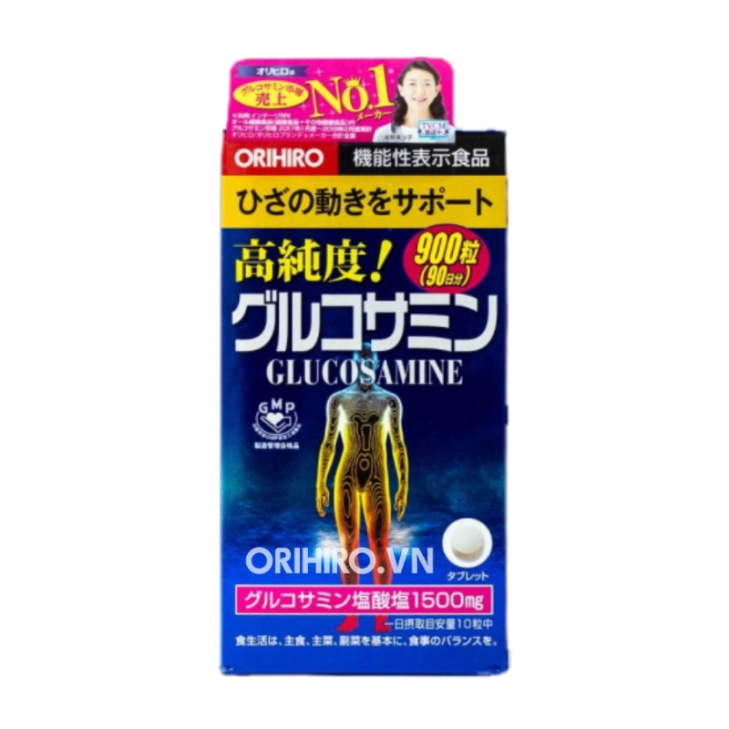 Viên uống bổ xương khớp Orihiro Glucosamine 900 viên