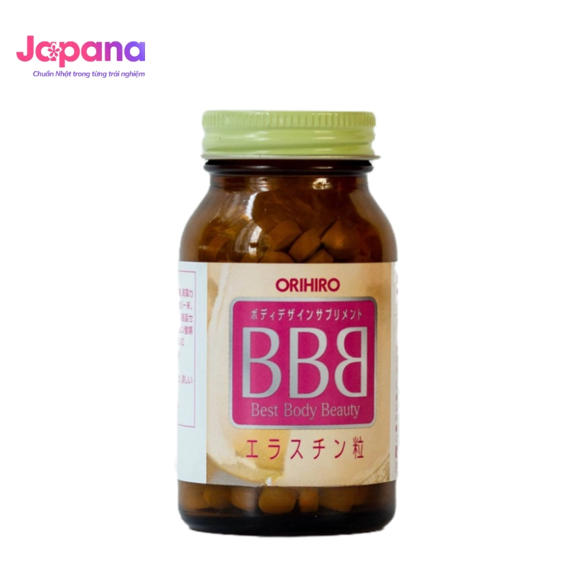 Viên uống nở ngực Orihiro BBB Best Body Beauty 300 viên