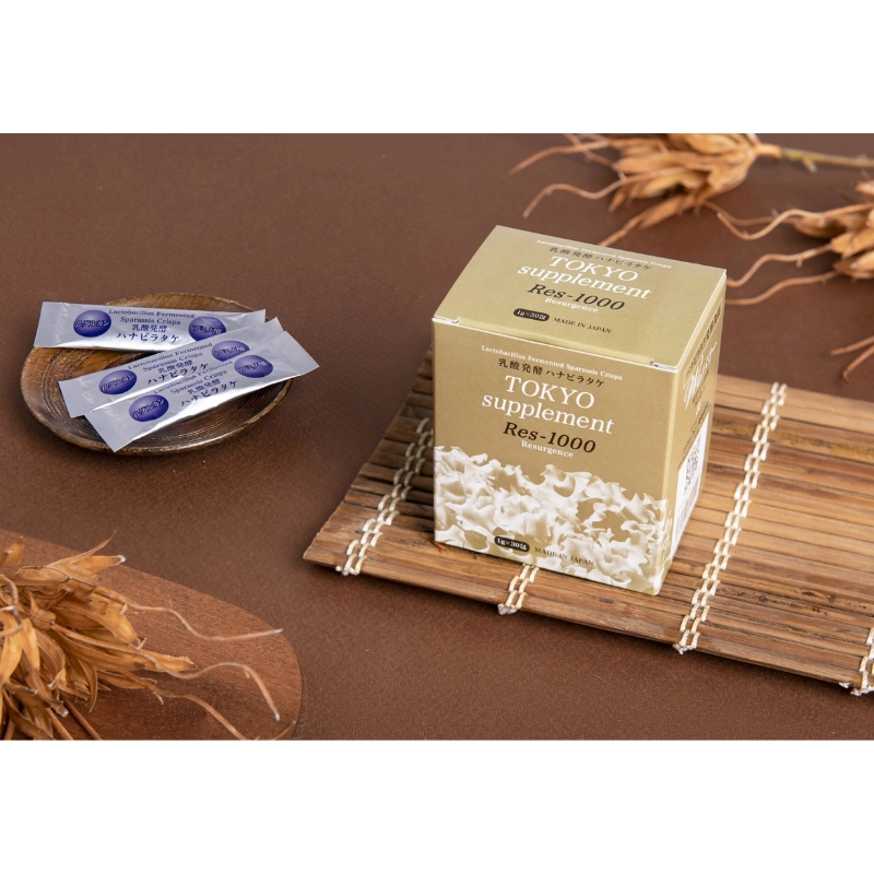 Combo 2 Bột uống hỗ trợ tăng cường miễn dịch Tokyo Res 1000 30 gói