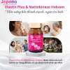 Viên uống hỗ trợ bền thành mạch, ngừa tai biến Elastin Plus & Nattokinase Hokoen 80 viên