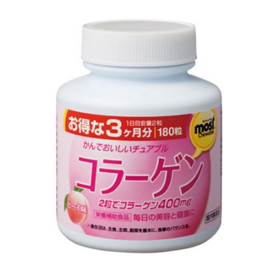 Viên nhai bổ sung Collagen Orihiro Most Chewable 180 viên
