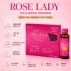 Nước uống Collagen Kaza Rose Lady 5000mg (Hộp 10 chai x 50ml)
