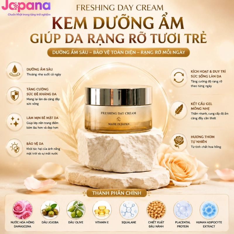 Kem dưỡng da ban ngày FRESHING DAY CREAM 30g