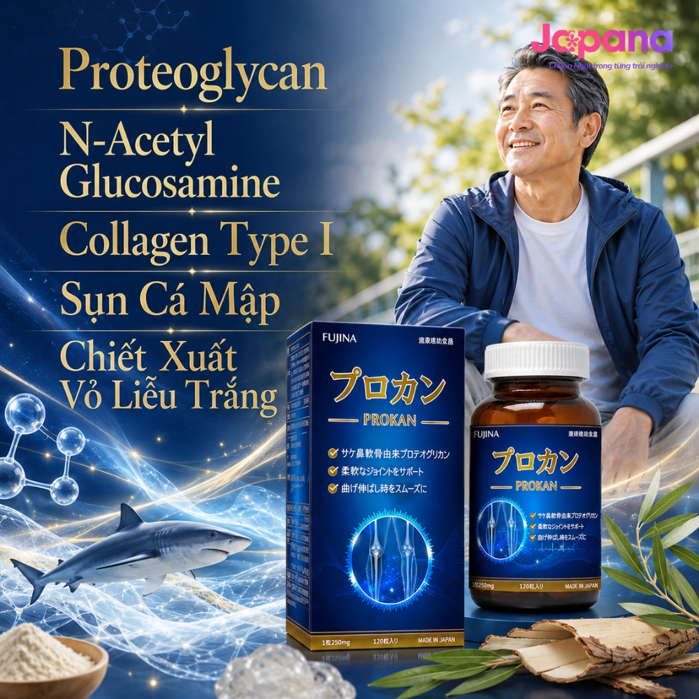 Viên uống bổ xương khớp Prokan 120 viên