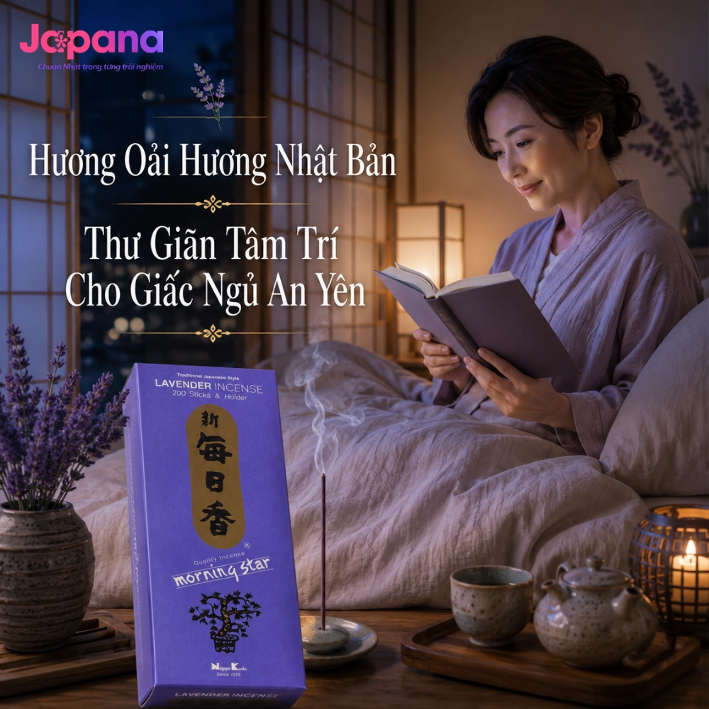 Hương Nippon Kodo Morning Star Lavender 200 que (Hương oải hương)