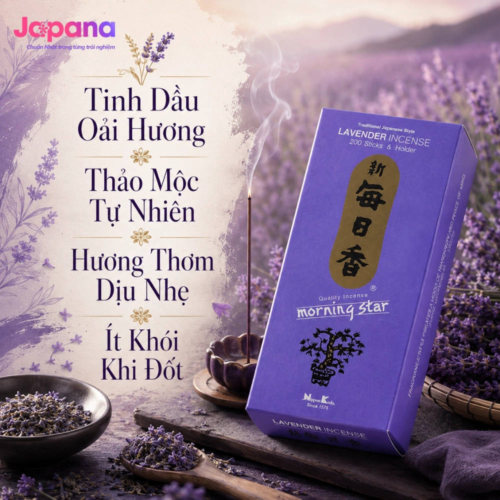 Hương Nippon Kodo Morning Star Lavender 200 que (Hương oải hương)