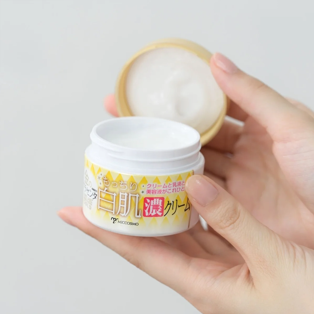 Kem dưỡng sáng ngừa lão hóa Miccosmo White Label Placenta Rich Gold Cream 60g