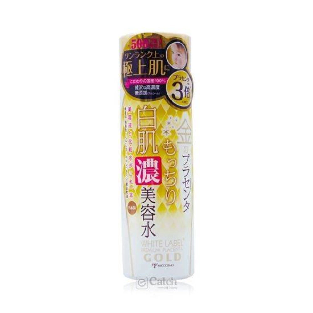 Tinh chất dưỡng sáng ngừa lão hóa Miccosmo White Label Placenta Rich Gold Essence 180ml