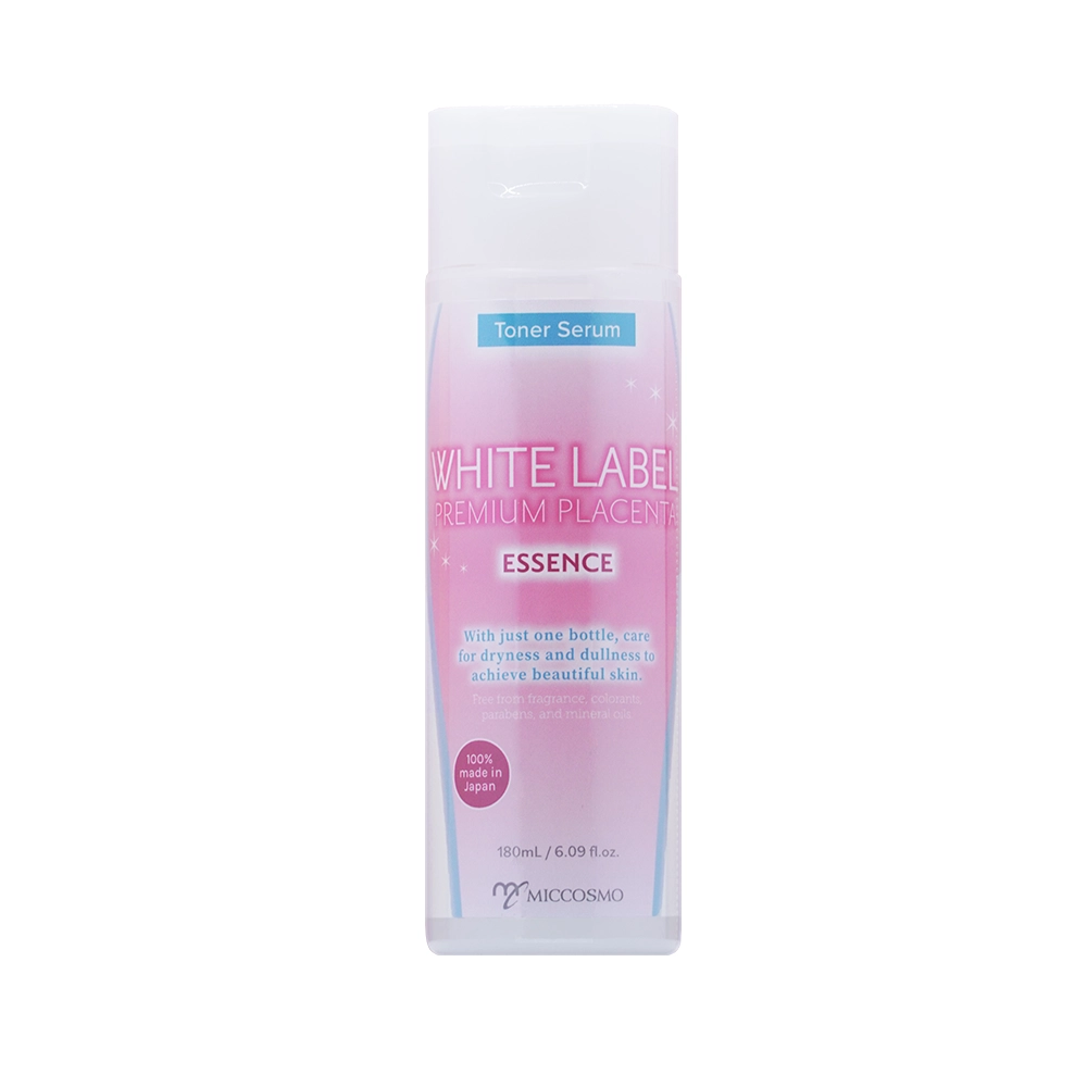Nước hoa hồng cấp ẩm phục hồi da Miccosmo White Label Premium Placenta Essence 180ml