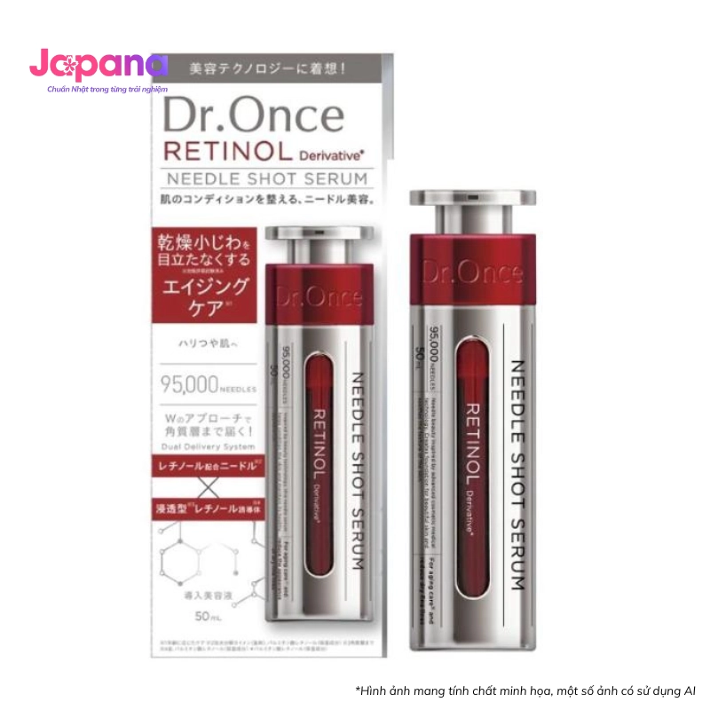 Tinh chất vi kim Retinol Dr.Once Needle Shot Serum 50ml