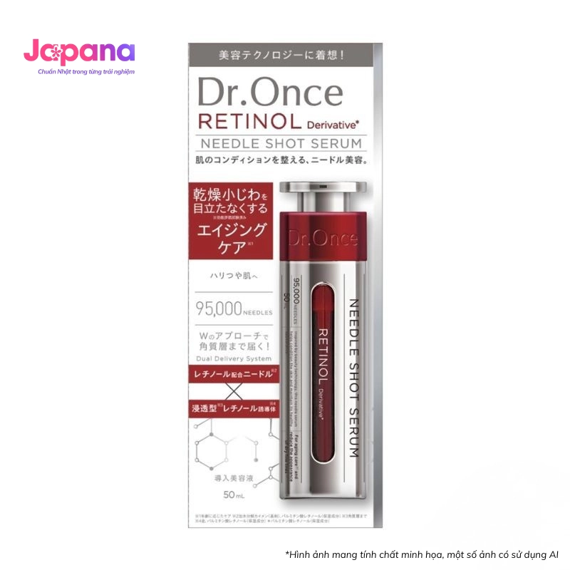 Tinh chất vi kim Retinol Dr.Once Needle Shot Serum 50ml