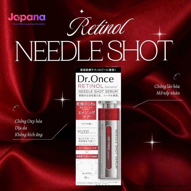 Tinh chất vi kim Retinol Dr.Once Needle Shot Serum 50ml