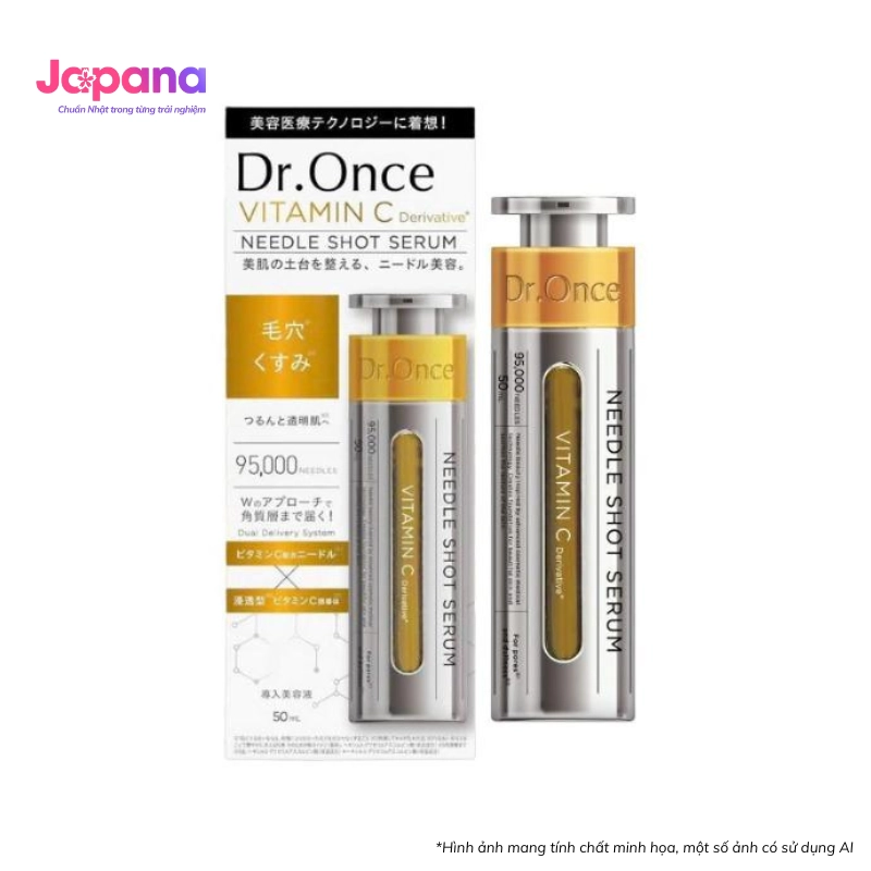 Tinh chất vi kim Vitamin C Dr.Once Needle Shot Serum 50ml