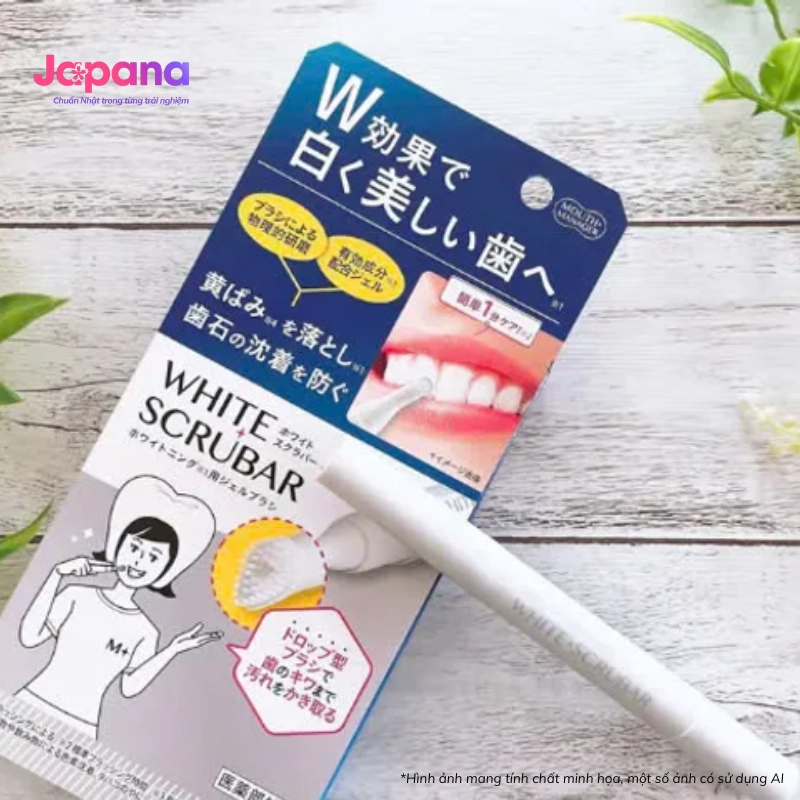 Bút tẩy trắng răng White Scrubar Mouth Manager 2ml