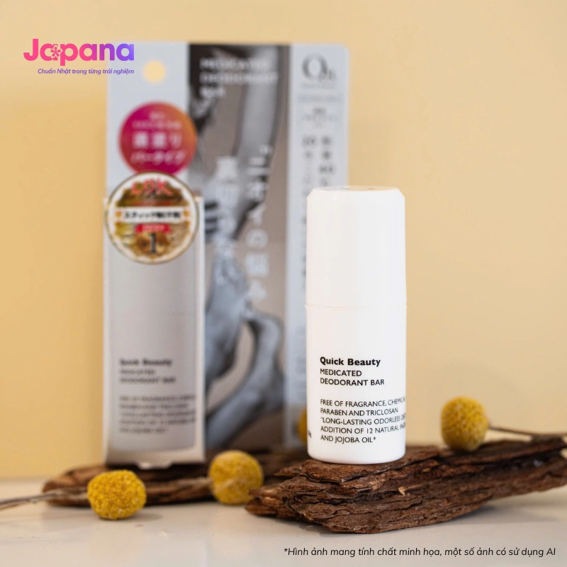 Thanh lăn khử mùi Quick Beauty Medicated Deodorant 20g