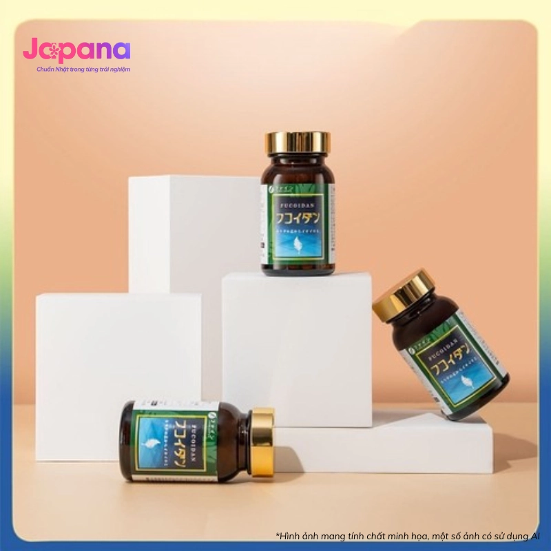 Viên uống bảo vệ sức khỏe Fine Japan Fucoidan 198 viên