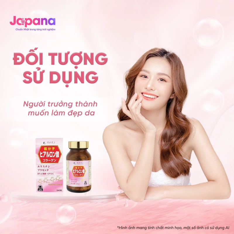 Viên uống bảo vệ sức khỏe Fine Japan Hyaluronic Acid 540 viên