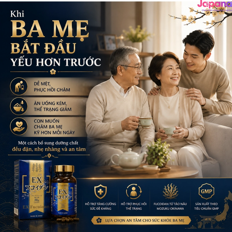 Viên uống hỗ trợ điều trị ung thư Fucoidan Okinawa Kanehide Bio EX 323mg - 150 viên