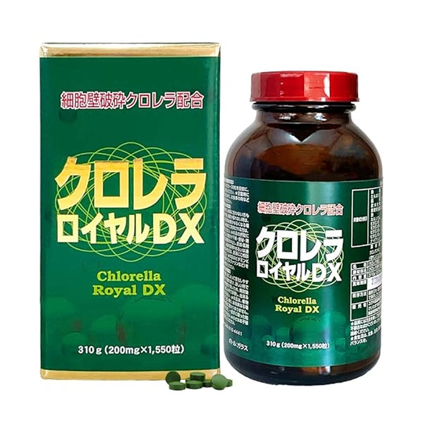Tảo lục Chlorella Royal DX Nhật Bản 1550 viên