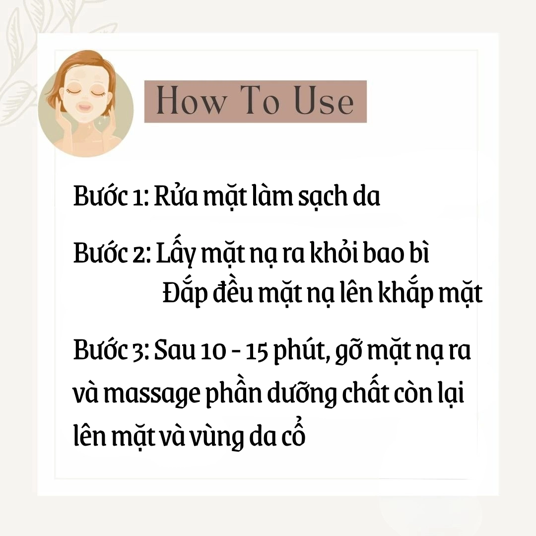 Mặt nạ dưỡng ẩm chống lão hóa S-LABO NMN Face Mask 5 miếng