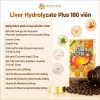 Viên uống hỗ trợ giải độc gan Nichiei Bussan Liver Hydrolyzate Plus 180 viên