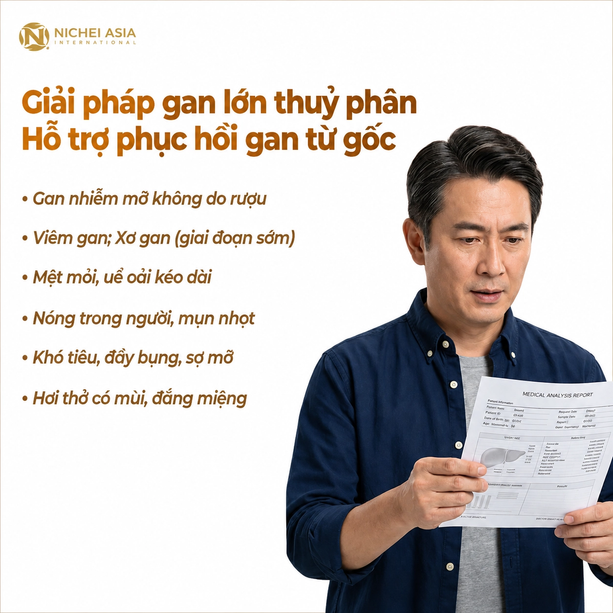 Viên uống hỗ trợ giải độc gan Nichiei Bussan Liver Hydrolyzate Plus 180 viên