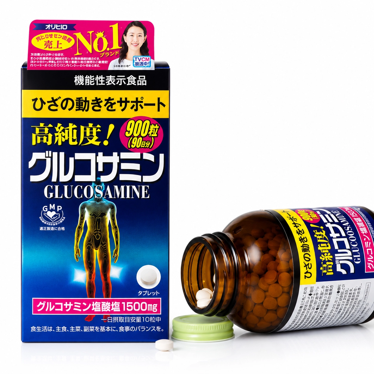 Viên uống bổ xương khớp Orihiro Glucosamine 900 viên