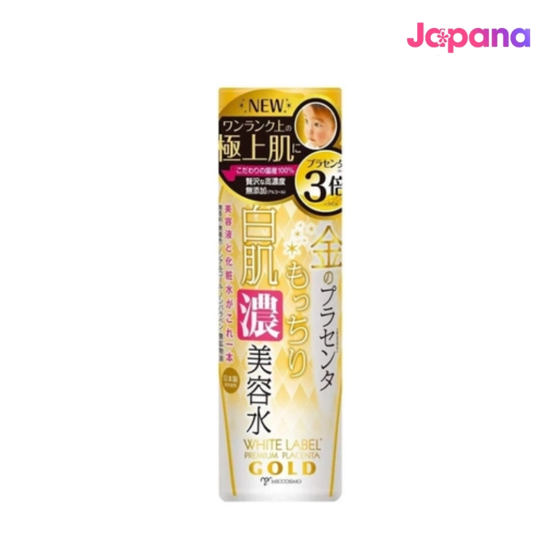 Tinh chất dưỡng sáng ngừa lão hóa Miccosmo White Label Placenta Rich Gold Essence 180ml