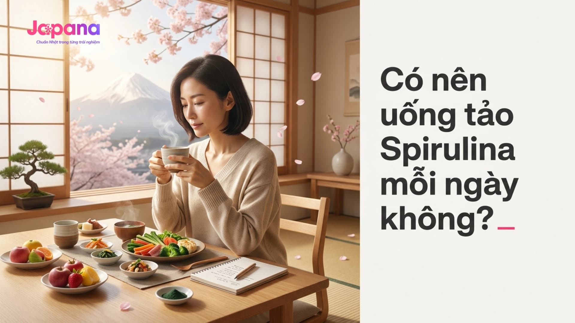 Có Nên Uống Tảo Spirulina Mỗi Ngày Không?