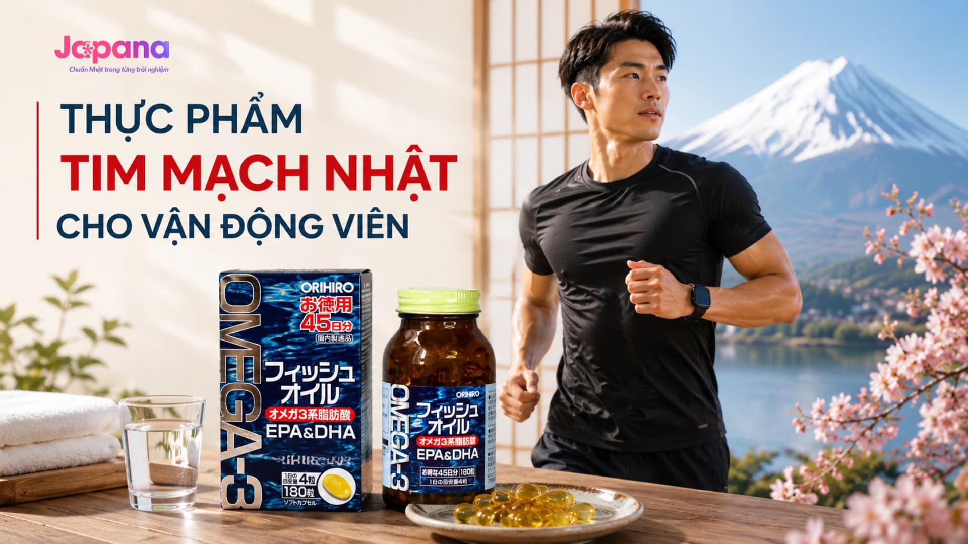 Thực Phẩm Tim Mạch Nhật Cho Vận Động Viên