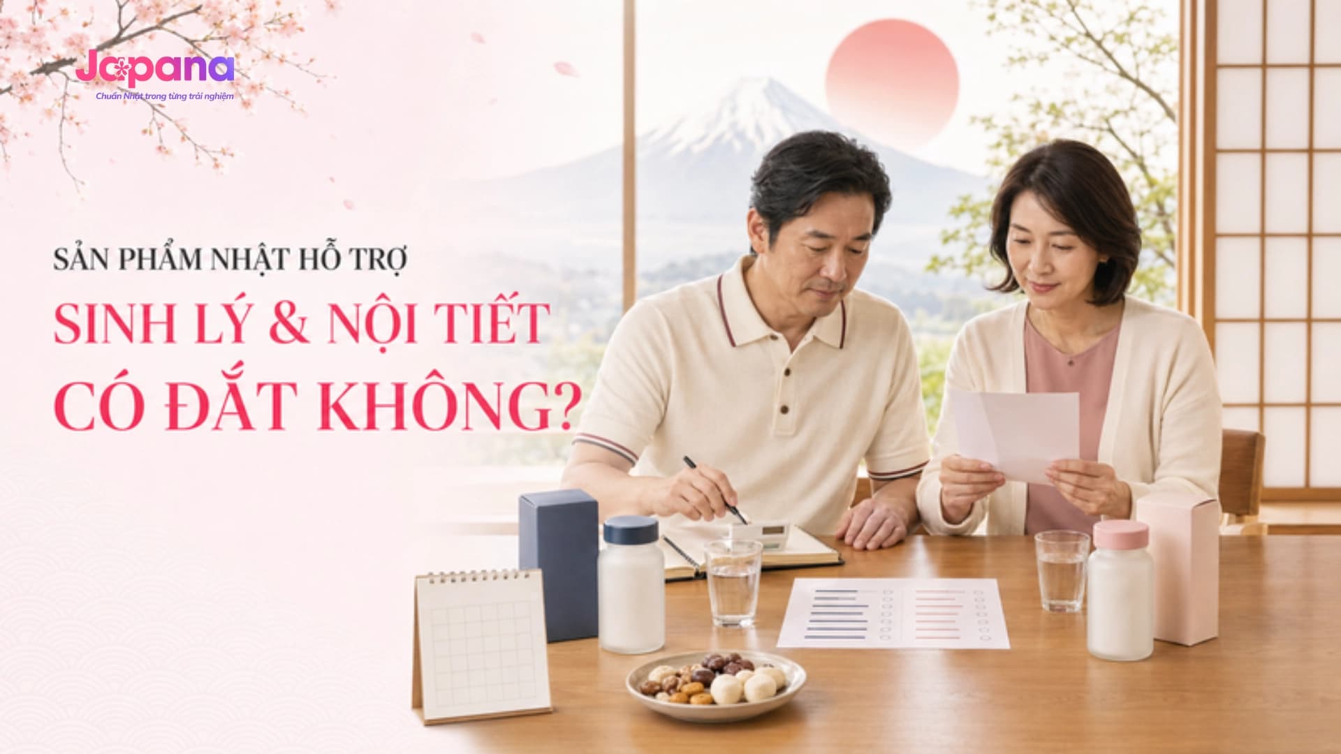 Sản phẩm Nhật hỗ trợ sinh lý & nội tiết có đắt không?