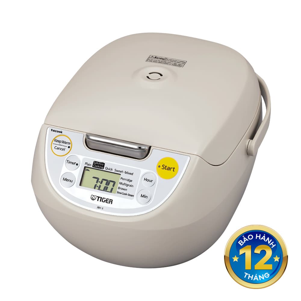 Nồi cơm điện tử 4 trong 1 Tiger JBV-S18W 1.8L