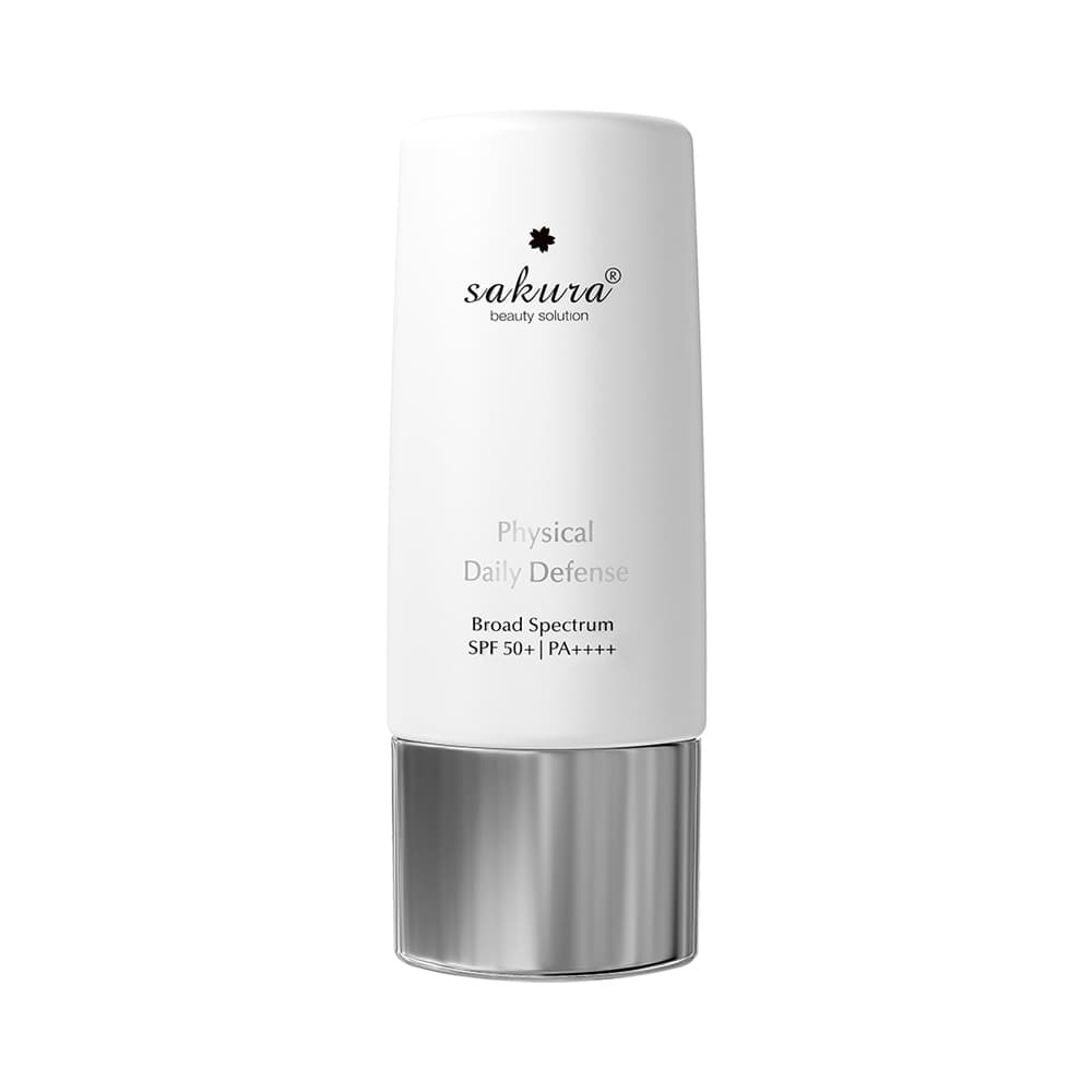 Nhũ tương chống nắng Sakura Physical Daily Defense SPF 50+ PA++++ 60ml - Date 08/2030