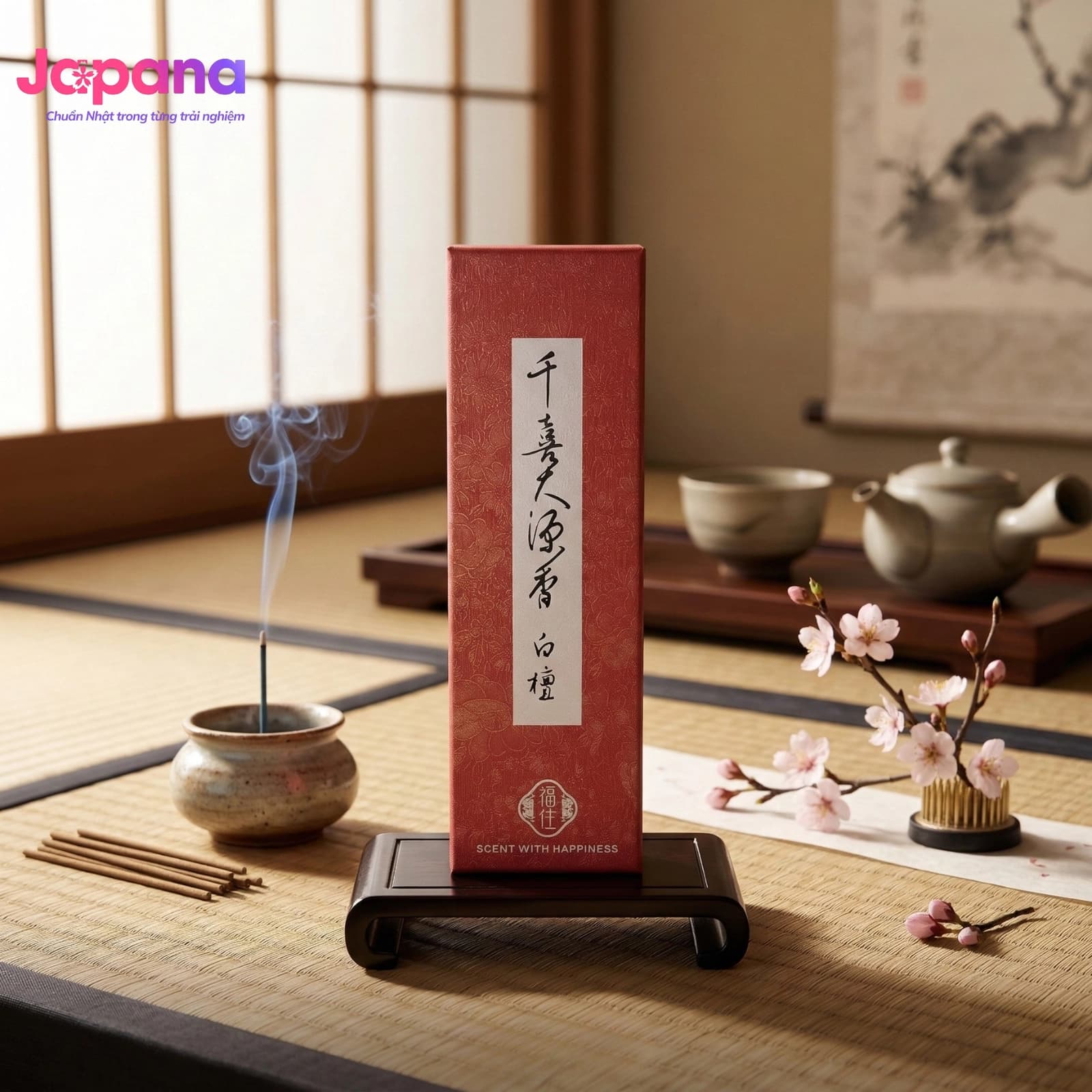 Gỗ đàn hương Nippon Kodo Senki Daigenko 150 que