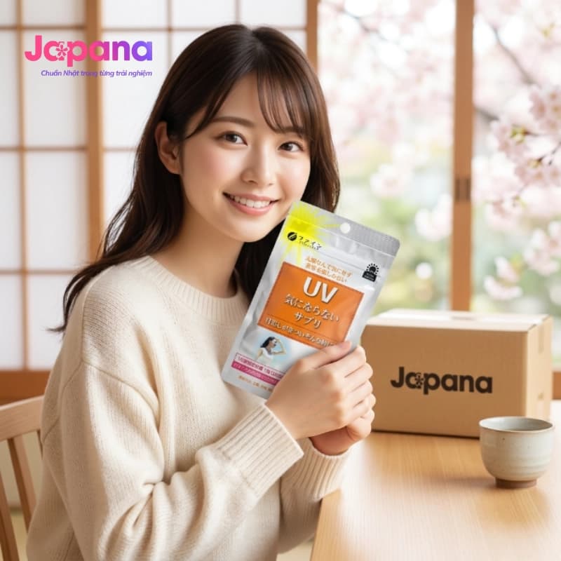 Viên uống chống nắng UV Care Plus Fine Japan 30 viên