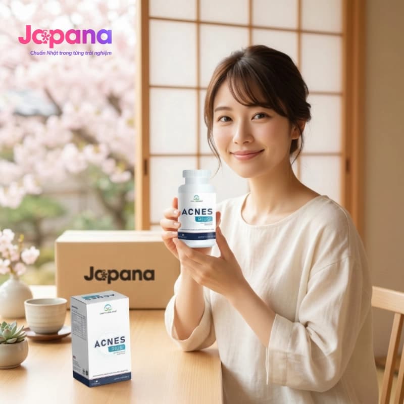 Viên uống hỗ trợ trị mụn Acnes Plus 30 viên