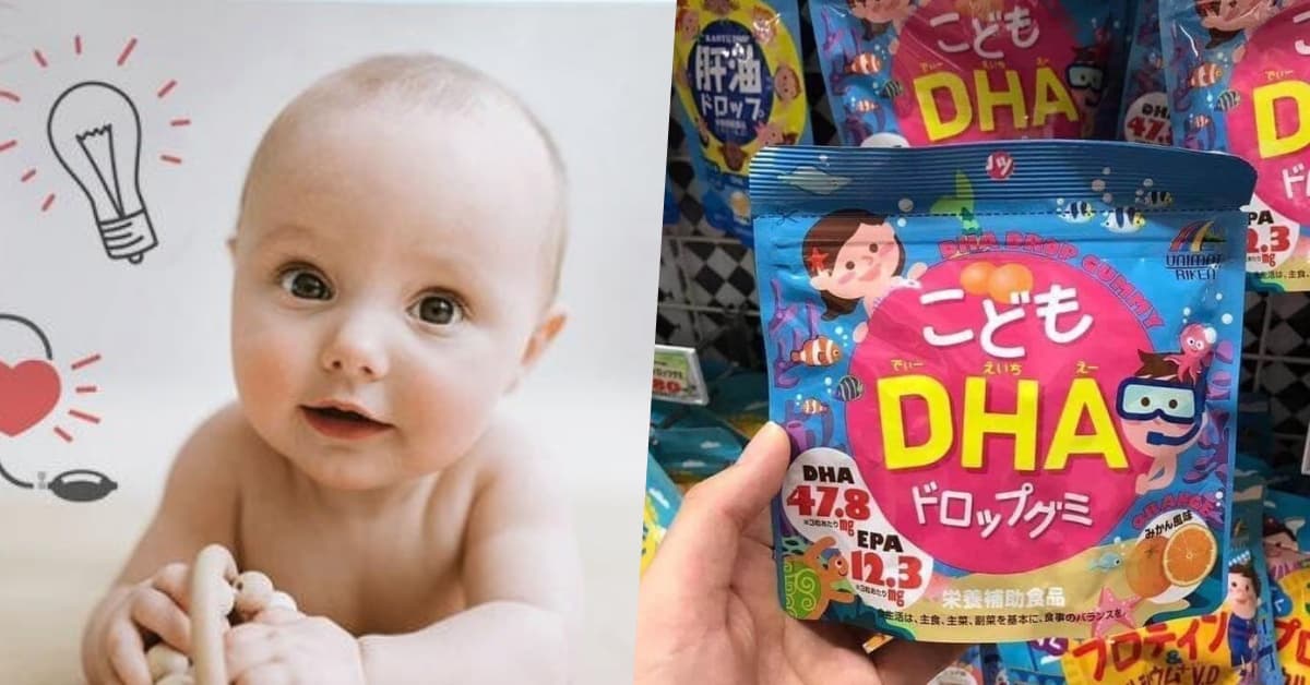 Kẹo bổ sung DHA cho bé của Nhật: Thơm ngon mê ly