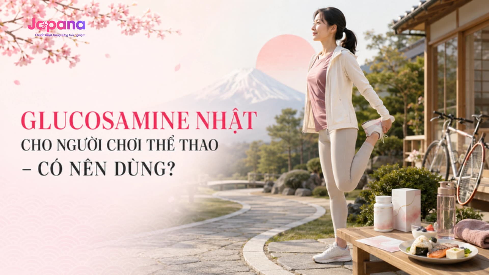 Glucosamine Nhật cho người chơi thể thao – có nên dùng?