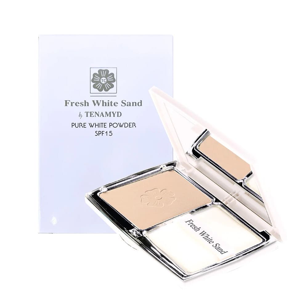 Phấn trắng tinh chế siêu mịn Fresh White Sand By Tenamyd 14.5g