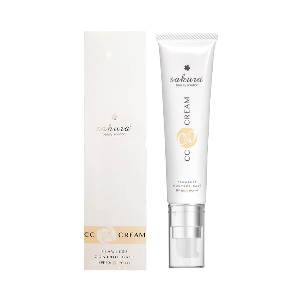 Kem trang điểm chống nắng Sakura CC Cream SPF50+/PA++++ 40ml