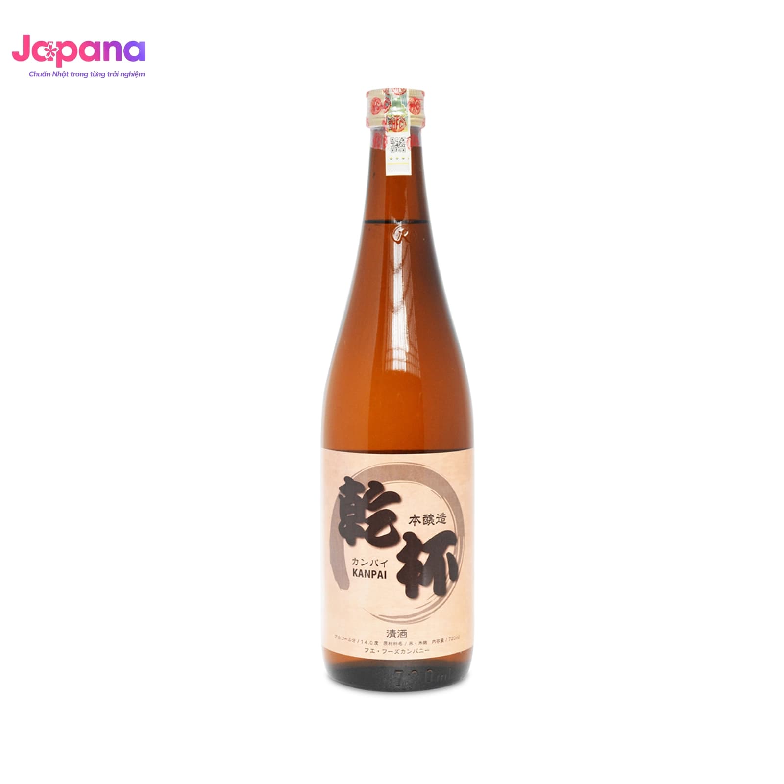 Rượu Sake Kanpai 720ml