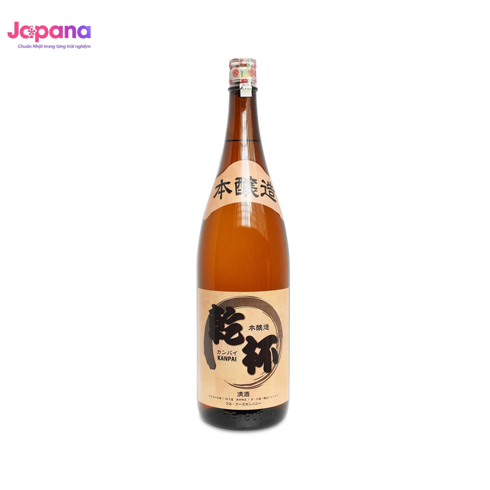 Rượu Sake Kanpai 1800ml