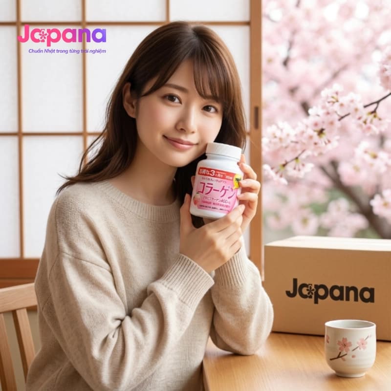 Viên nhai bổ sung Collagen Orihiro Most Chewable 180 viên