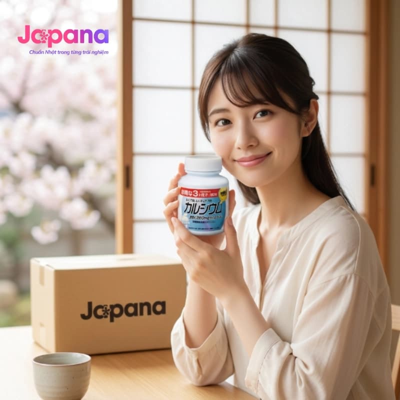 Viên nhai bổ sung Canxi vị sữa chua Orihiro Most Chewable Calcium 180 viên